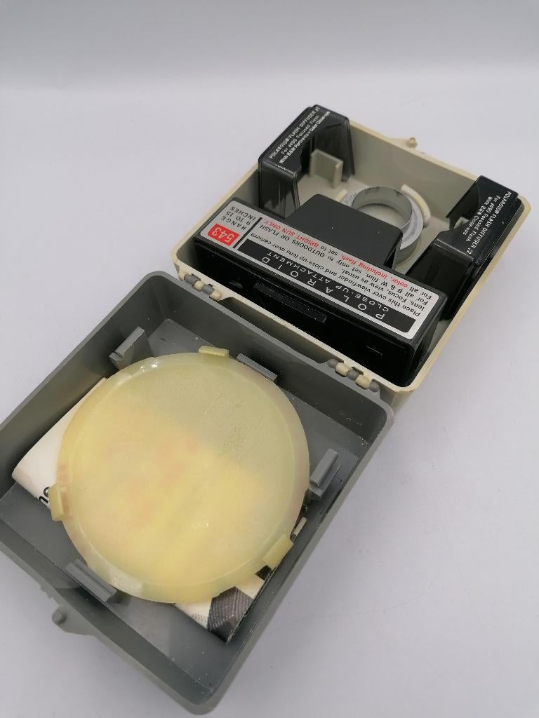 Vintage Polaroid close up kit #543, Audio, Tv en Foto, Fotocamera's Analoog, Gebruikt, Polaroid, Polaroid, Ophalen of Verzenden