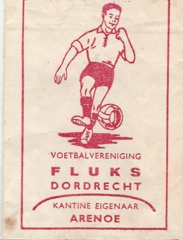 voetbal Fluks Dordrecht - kantine eigenaar Arenoe, Ophalen of Verzenden