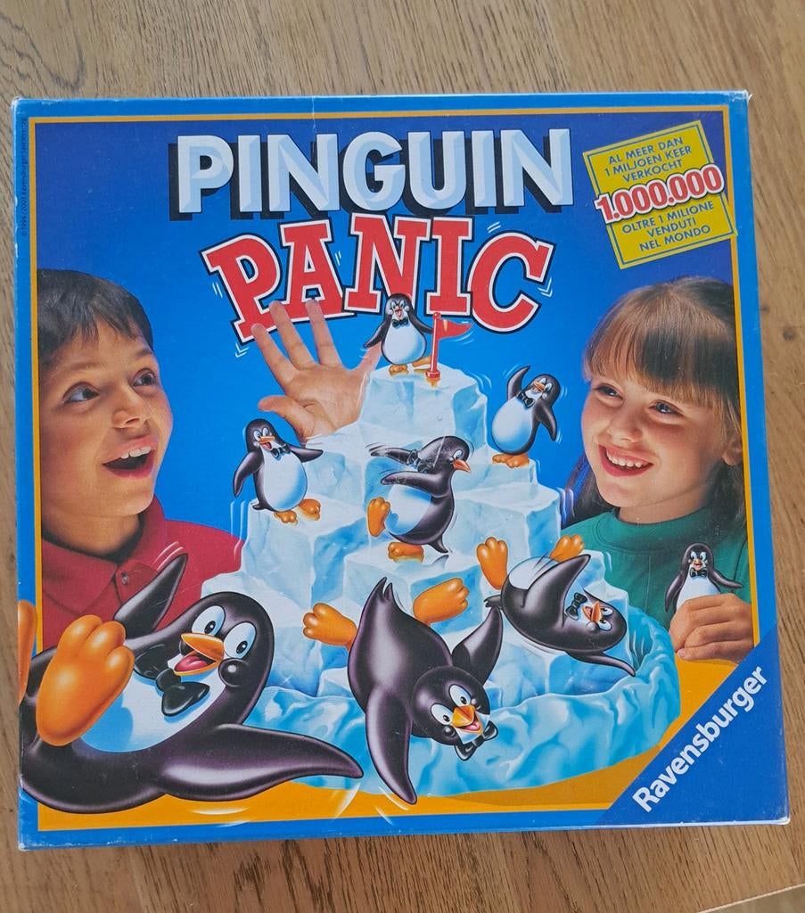 Pinguin Panic Bordspel - Ravensburger, Gebruikt, Ophalen of Verzenden, Ravensburger, Vijf spelers of meer