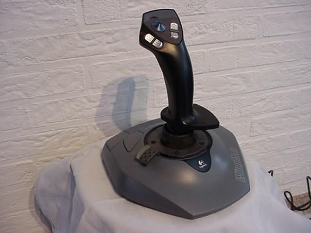 Logitech WingMan Joystick, Ophalen of Verzenden, Zo goed als nieuw