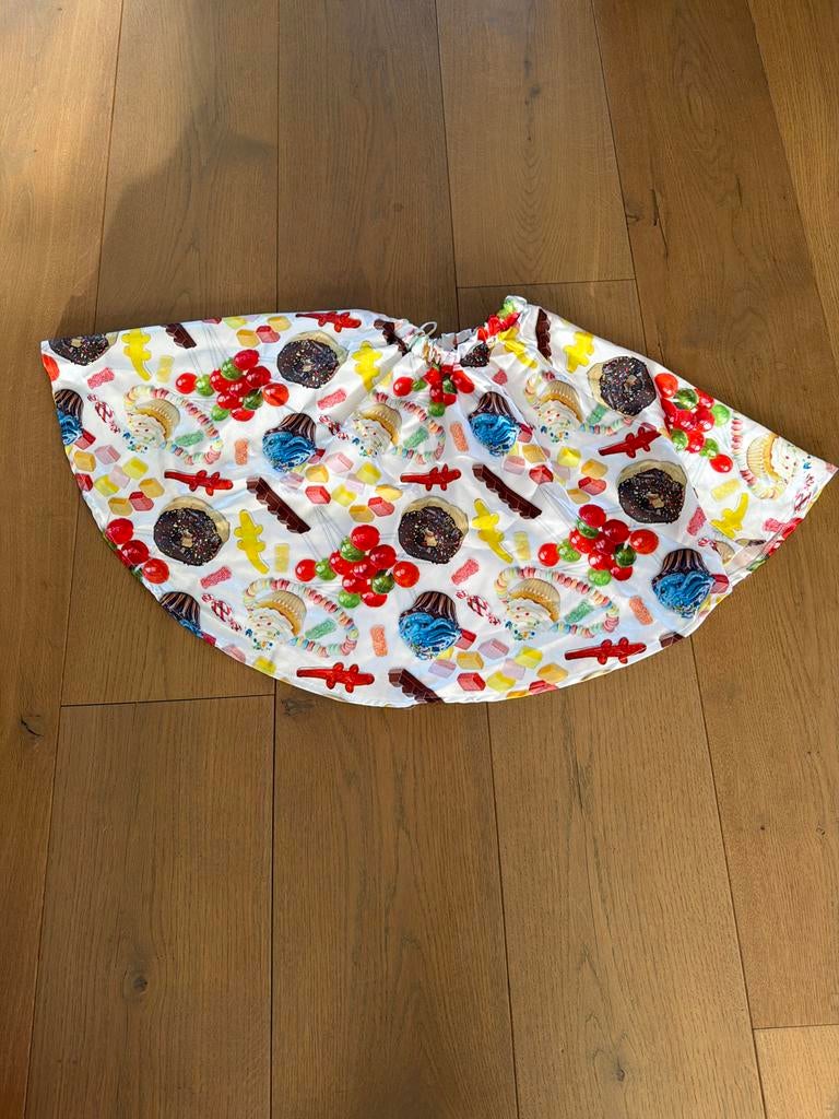 Carnaval Rokje Snoep Maat 140, Ophalen of Verzenden, Zo goed als nieuw, Meisje, Jurk of Rok