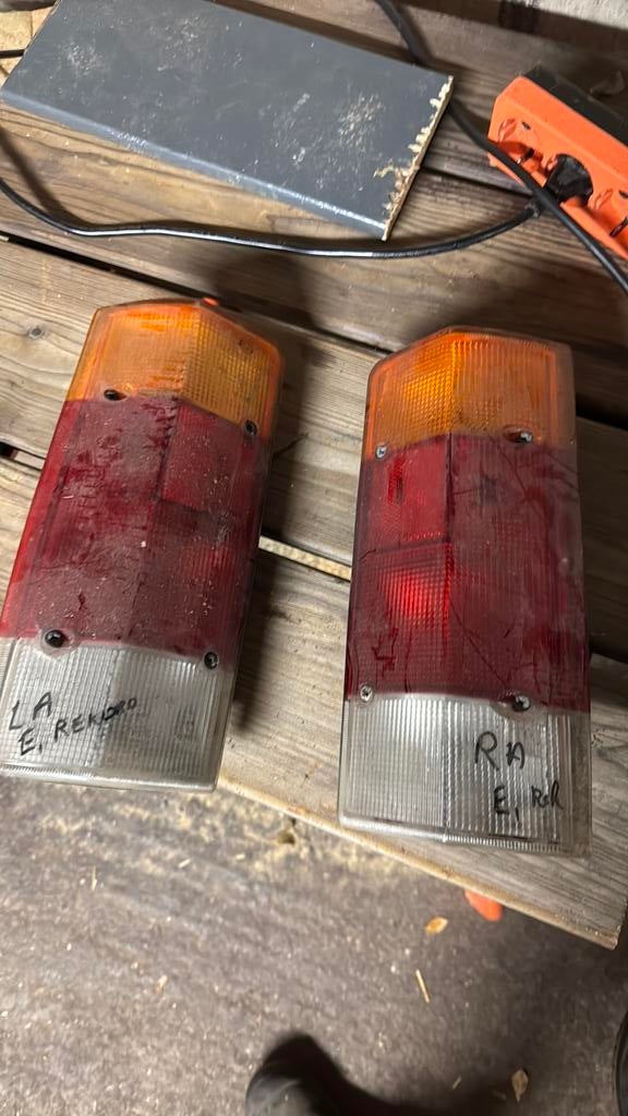 E rekord caravan acghterlichten  meerdere onderdelen, Ophalen of Verzenden, Gebruikt, Opel