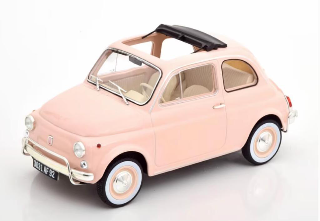 Fiat 500 L 1968 ROZE spec. BIRTH pack 1/18 NOREV ref: 187774, Verzenden, Nieuw, Auto, Norev