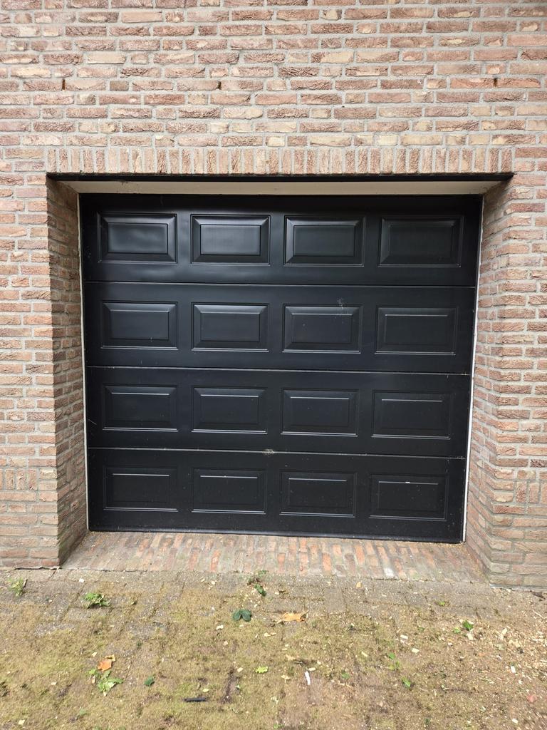 Hormann garage deur | 2375x2125 | donkergroen | 2 stuks, Ophalen, Gebruikt, Garagedeur, Metaal