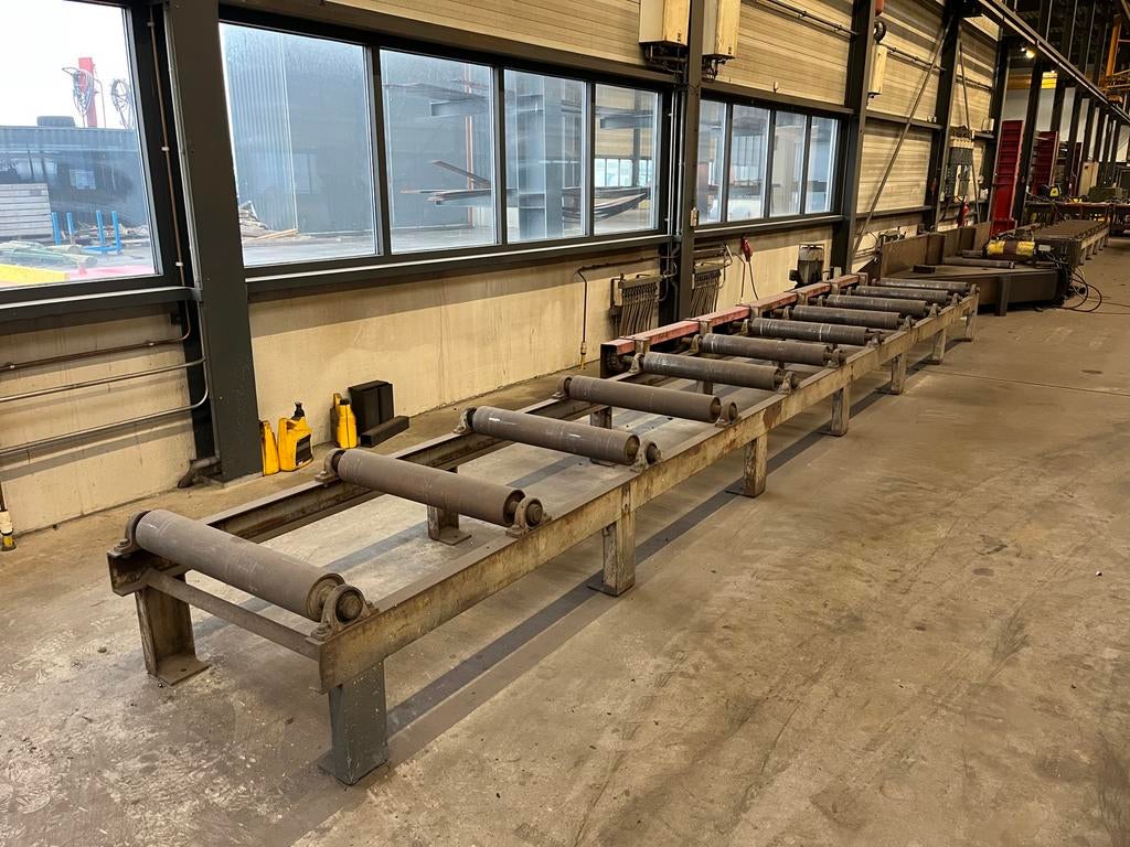 Toogbank machine voor staalbouw, Ophalen