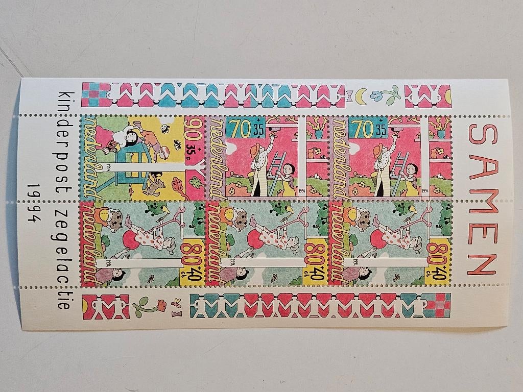 kinderpostzegel sets, Ophalen of Verzenden, Na 1940, Postfris