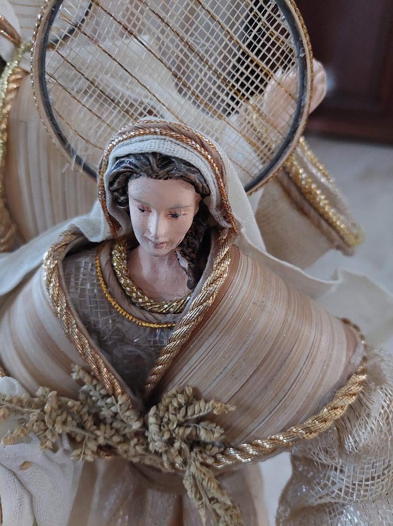 Kerst kerststal jozef maria beeld decoratie pop feest jezus, Ophalen of Verzenden, Zo goed als nieuw