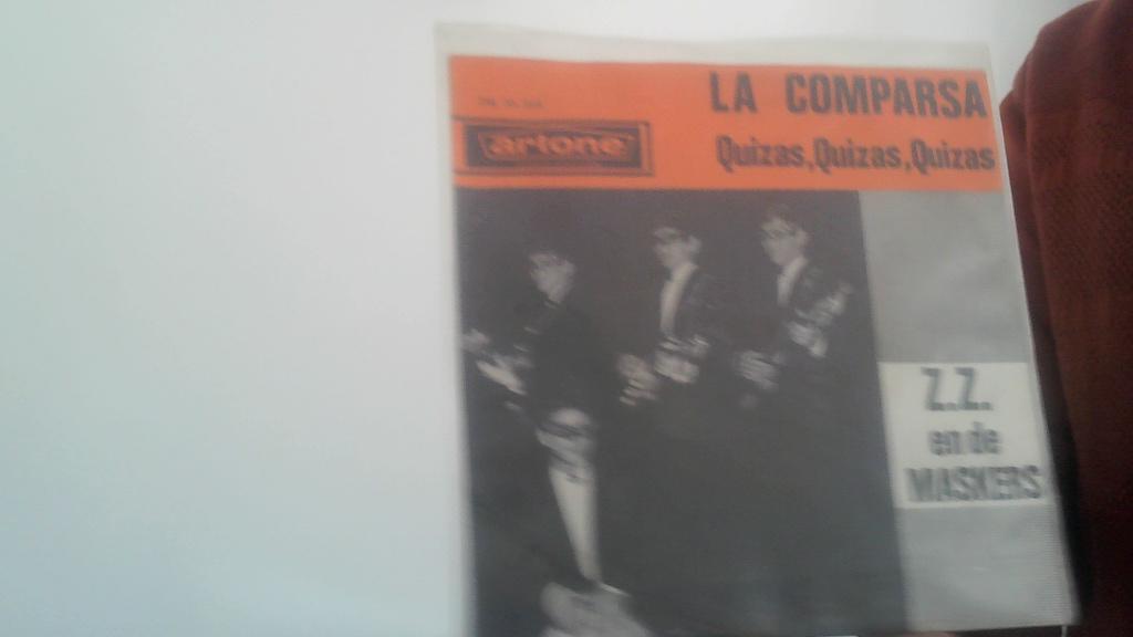 z.z. en de maskers jukebox single la comparsa j 60, Verzenden, Zo goed als nieuw, Pop, Single