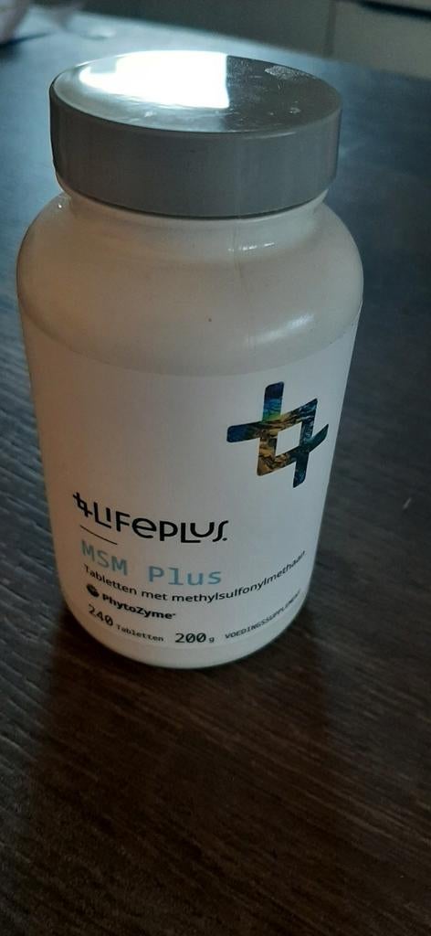 MSM tabletten life plus 84 stuks, Sport en Fitness, Ophalen of Verzenden, Nieuw, Overige typen