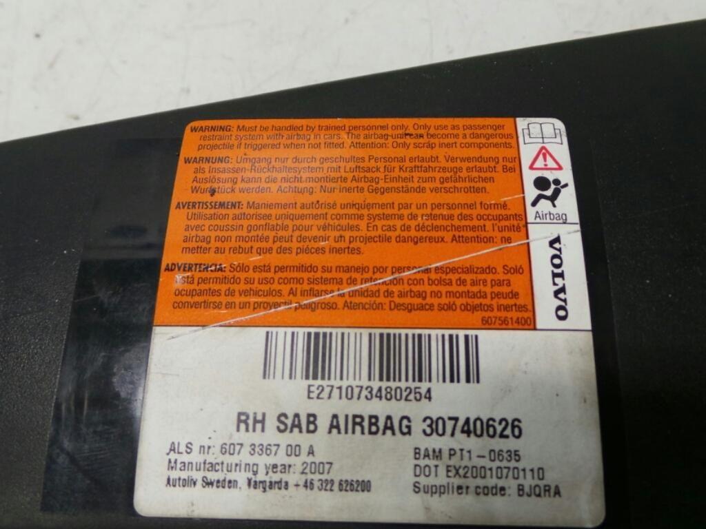 VOLVO C30 AIRBAG RECHTS 2008, Ophalen of Verzenden, Gebruikt, Stiba lid