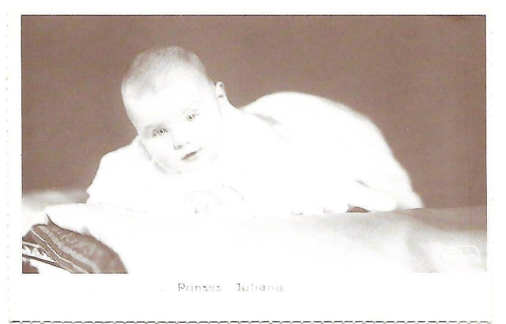 Kon. Huis- -Prinses Juliana als baby., Verzenden, 1960 tot 1980, Ongelopen