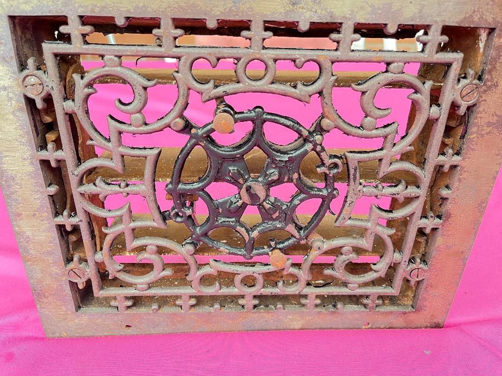 Mooi oud ventilatie rooster, ontluchting, muurrooster,, Ophalen of Verzenden, Gebruikt, Ventilator