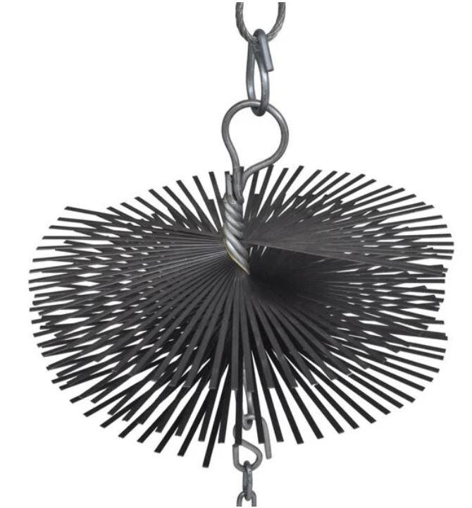 Schoorsteenborstel veegset Ø 15 20 25 cm GRATIS BEZORGD!, Ophalen of Verzenden