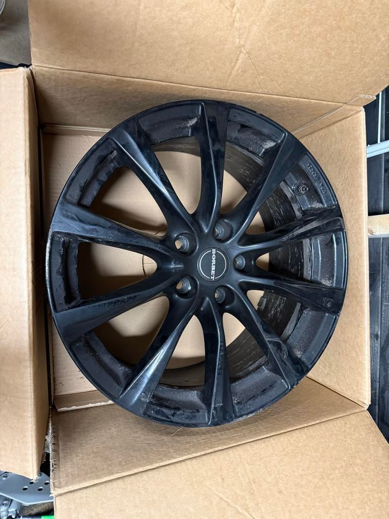 Borbet 18 inch velgenset 5x114,3 Renault - Opknapper, Auto-onderdelen, Banden en Velgen, Ophalen, Gebruikt, 18 inch, Velg(en)
