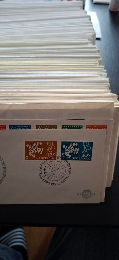 1st dag enveloppe nr 48- 451 bieden, Ophalen of Verzenden, Nederland