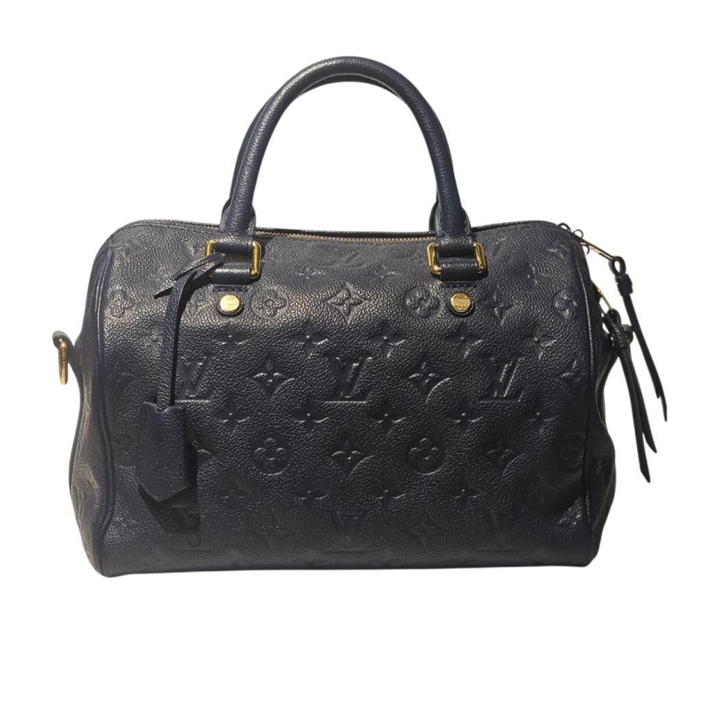 Louis Vuitton Speedy Bandoulière 25 in Mono Blue 2012, Louis Vuitton, Gebruikt, Support@louisvuitton.com, 2 Rue du Pont Neuf
75001 Paris
France