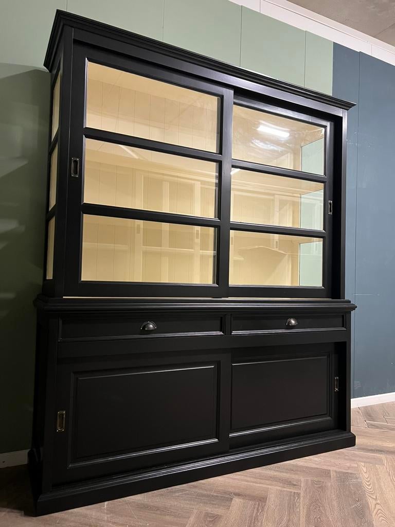 buffetkast / winkelkast /vitrinekast /servicekast, Ophalen of Verzenden, Zo goed als nieuw, 50 tot 75 cm, 200 cm of meer