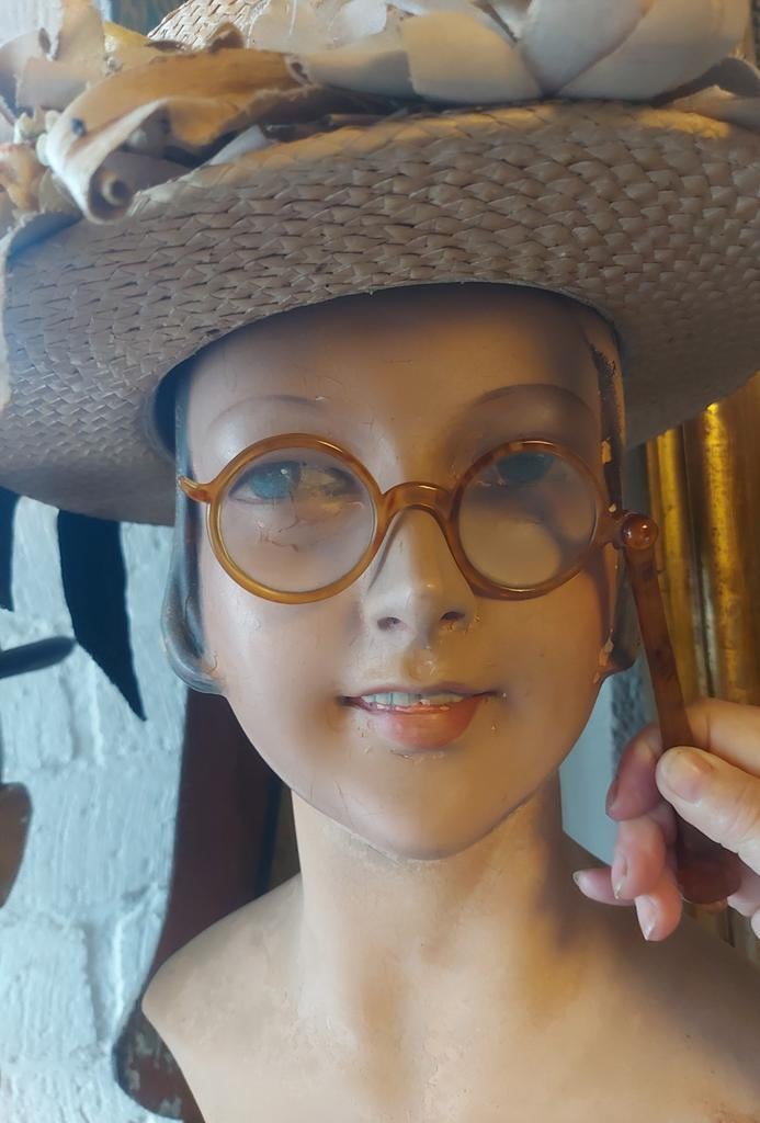 Antieke Lorgnet antieke bril antieke theaterbril, Ophalen of Verzenden