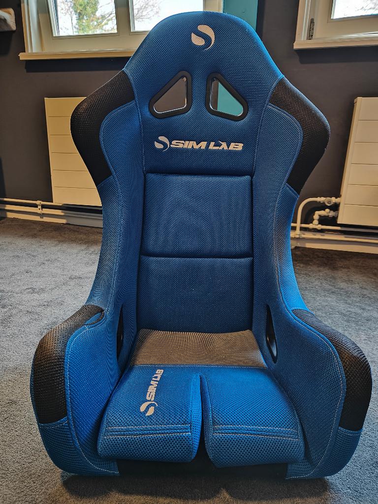 Sim-Lab Speed 3 Bucket Seat (Blauw), Ophalen, Zo goed als nieuw