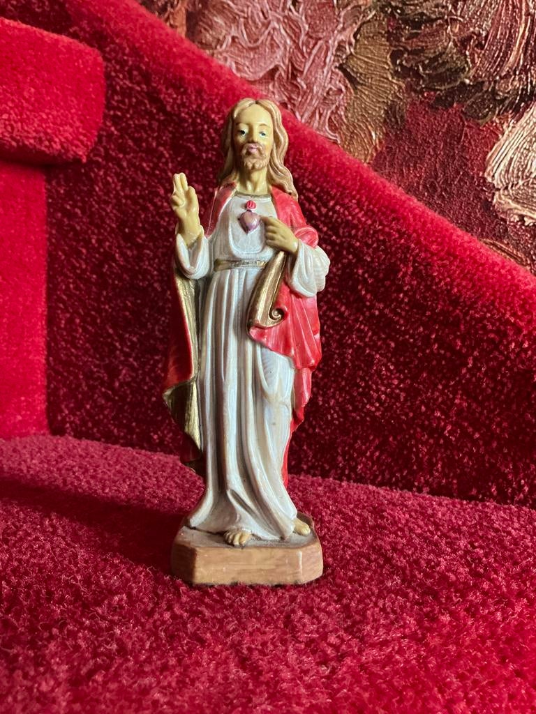 Heiligenbeeldje ❤️ Jezus heilig Hart, Ophalen of Verzenden, Beeld(je), Christendom | Katholiek