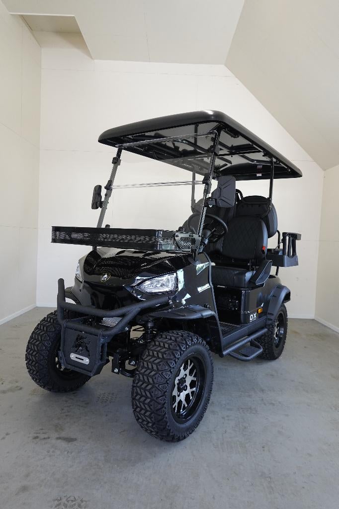 Nieuwe OX verhoogde golfkar met 4-zits flipflop en kenteken, Sport en Fitness, Golf, Nieuw, Golfkar, Overige merken, Ophalen