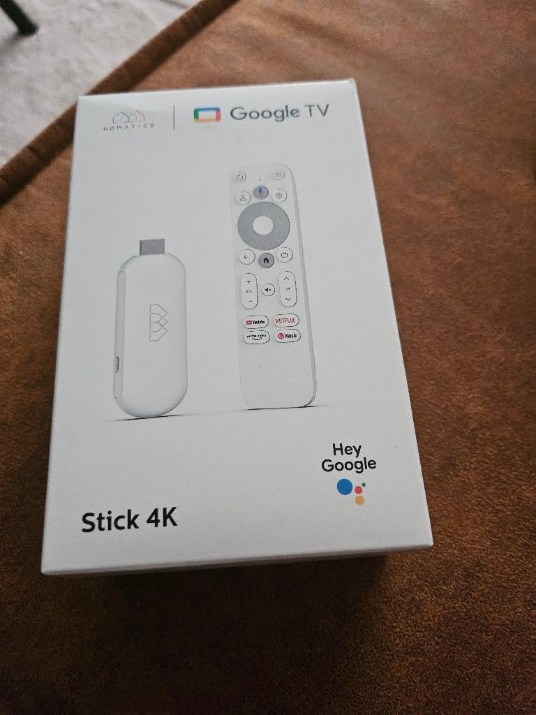 Google tv stick 4k, Ophalen of Verzenden, Nieuw, HDMI, 1500 GB of meer