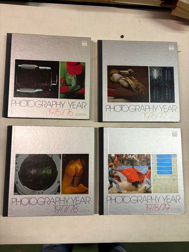 Time Life Photography Year Boeken (1975-1979) - 4 Delen, Boeken, Ophalen of Verzenden, Gelezen, Camera's