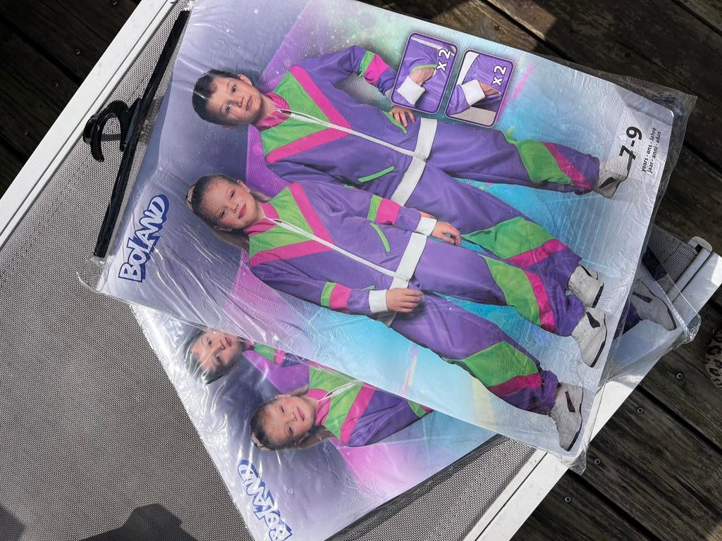 Trainingspak 90s fluoriserend: foute party carnaval NIEUW, Kleding | Heren, Carnavalskleding en Feestkleding, Ophalen of Verzenden