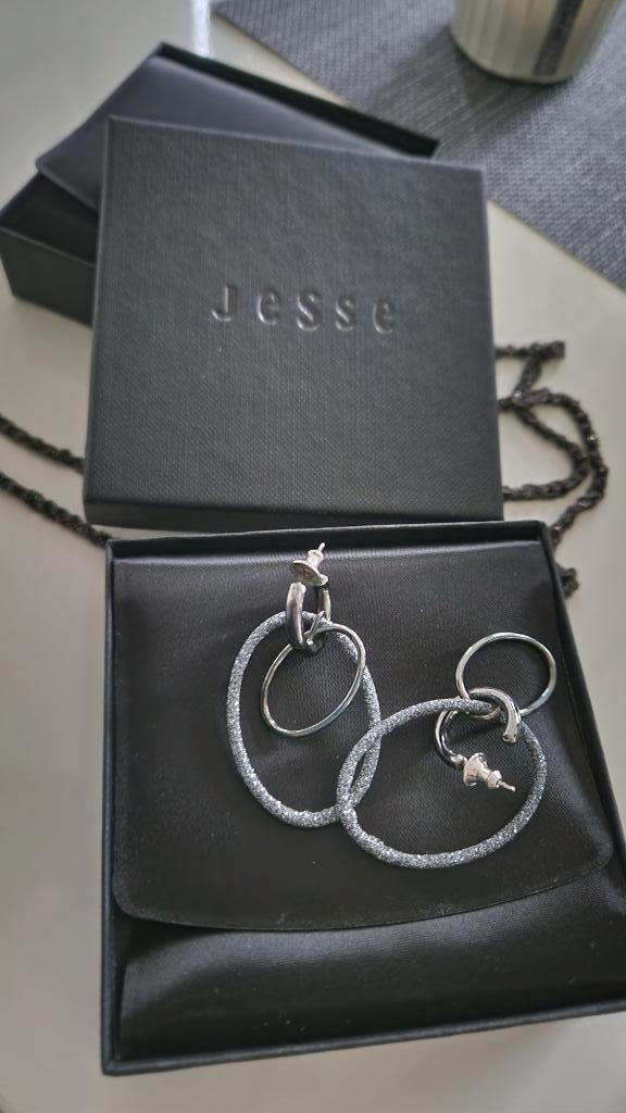 Exclusieve oorbellen van Jesse beethovenstraat, Hangers, Nieuw, Ophalen of Verzenden, Zilver