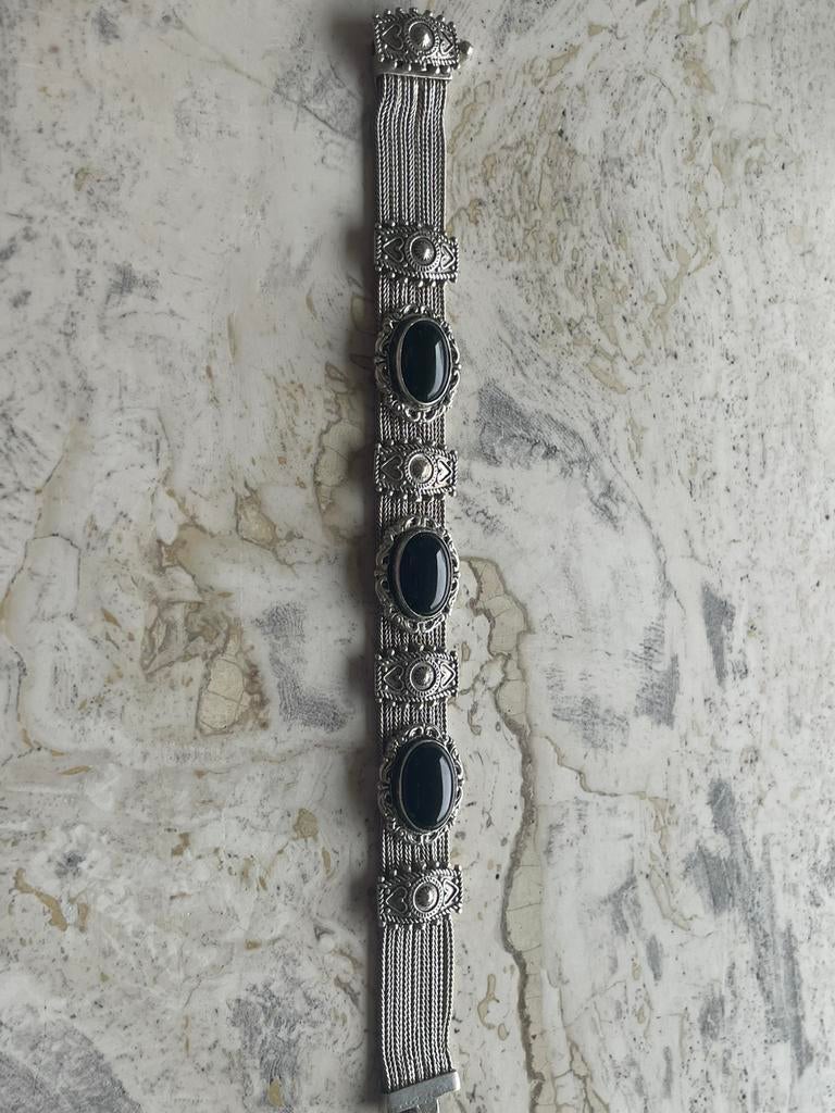 Zilveren armband 925, Ophalen of Verzenden, Zo goed als nieuw, Zilver