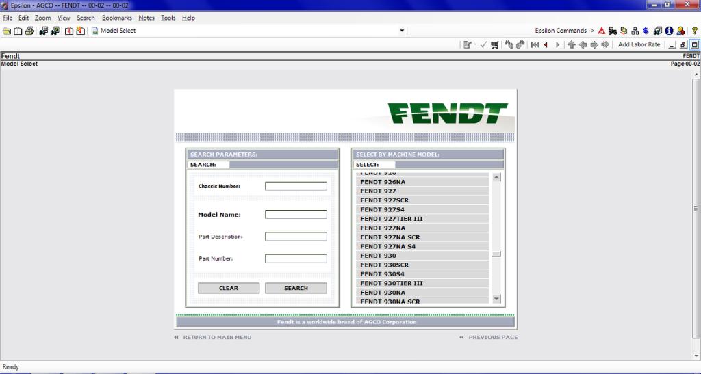 FENDT EUROPE Parts & Service [09.2015], Verzenden