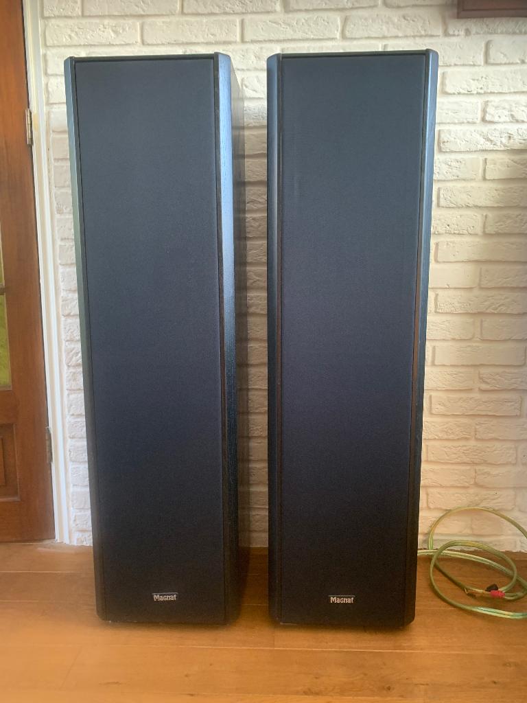 2 Magnat MSP 300Deluxe speakers-goed werkend, Audio, Tv en Foto, Luidsprekers, Ophalen, Gebruikt, Magnat, 120 watt of meer