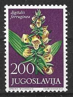 Joegoslavië Michel 1123 postfris  BLOEMEN, Postzegels en Munten, Ophalen of Verzenden, Joegoslavië, Postfris