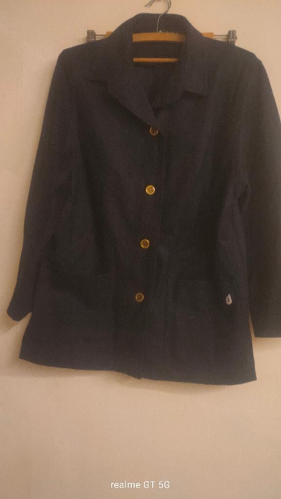 Jas Michel Beaudouin, Kleding | Heren, Ophalen of Verzenden, Zo goed als nieuw, Maat 48/50 (M), Zwart