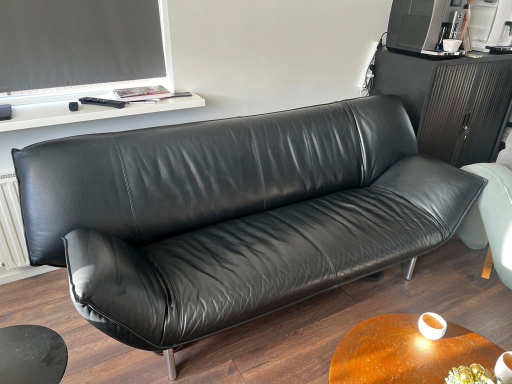 Leolux tango 2,5 zits 2meter breed devon colibri, Huis en Inrichting, Banken | Bankstellen, Ophalen, Zo goed als nieuw, 200 tot 250 cm