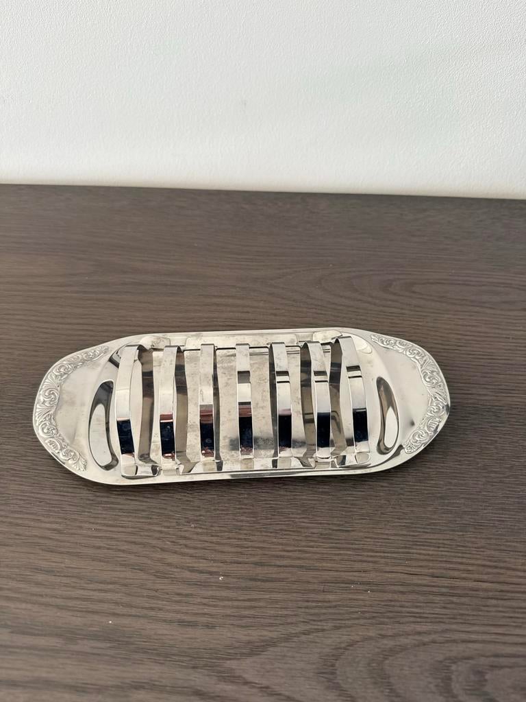 Vintage WMF Baroque Toastrek - Cromargan RVS, Ophalen of Verzenden