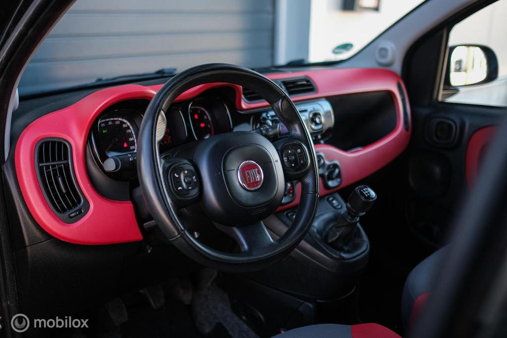 Fiat Panda 0.9 TwinAir Lounge | Airco | Elek ramen | Getint, Voorwielaandrijving, Stof, Gebruikt, Panda