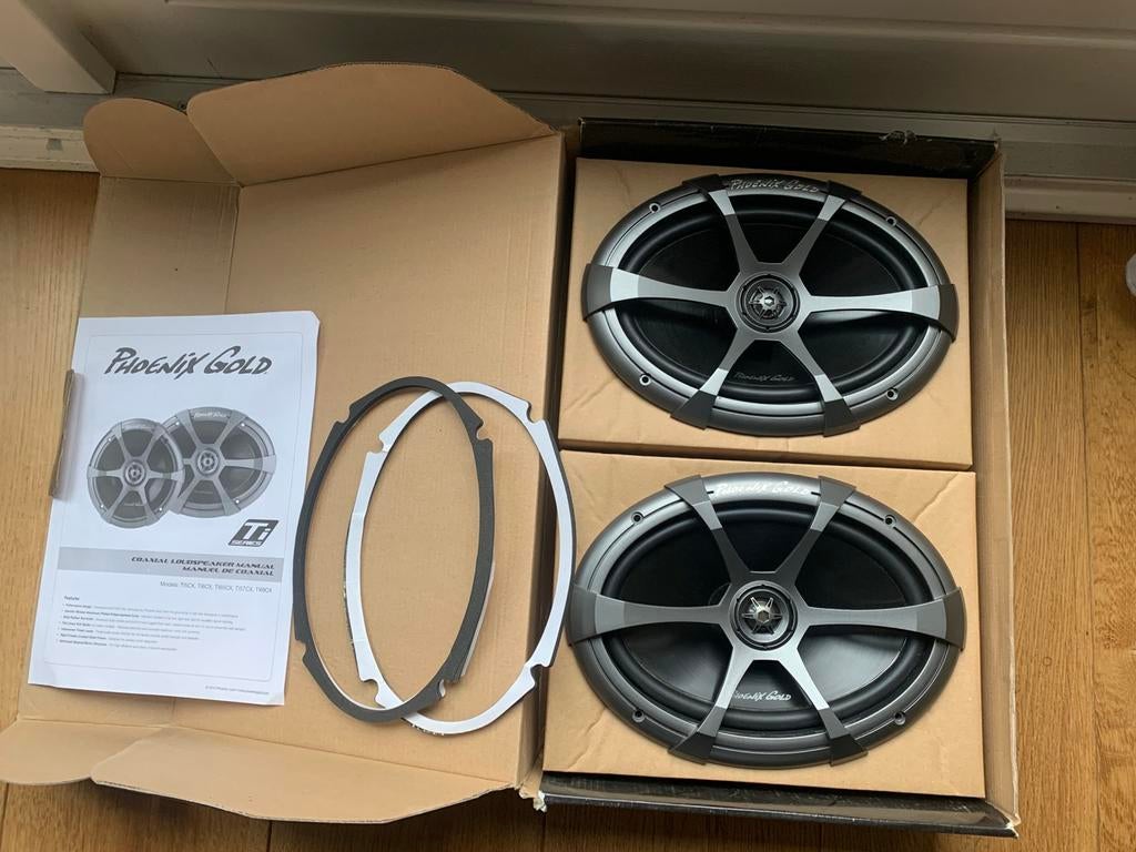 Phoenix Gold ovale luidspreker speakers, Ophalen of Verzenden, Nieuw