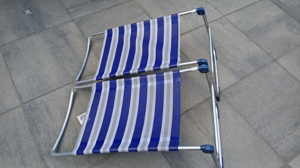 Voetsteuntjes camping, Ophalen, Zo goed als nieuw, Campingstoel