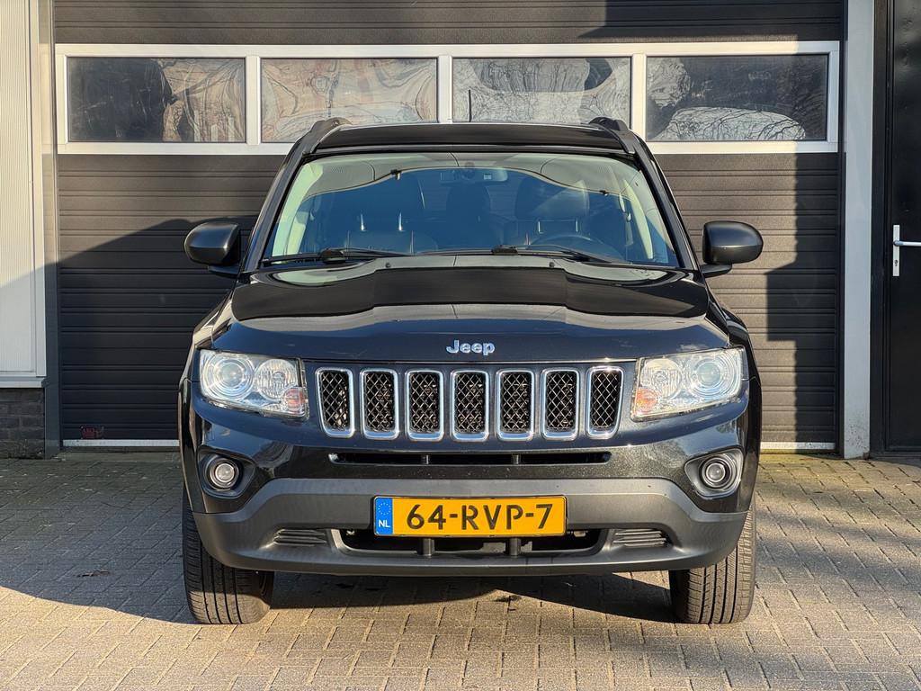 Jeep Compass 2.0 70th Anniversary Trekhaak, Stoelverwarming,, 450 kg, Gebruikt, Zwart, Handgeschakeld