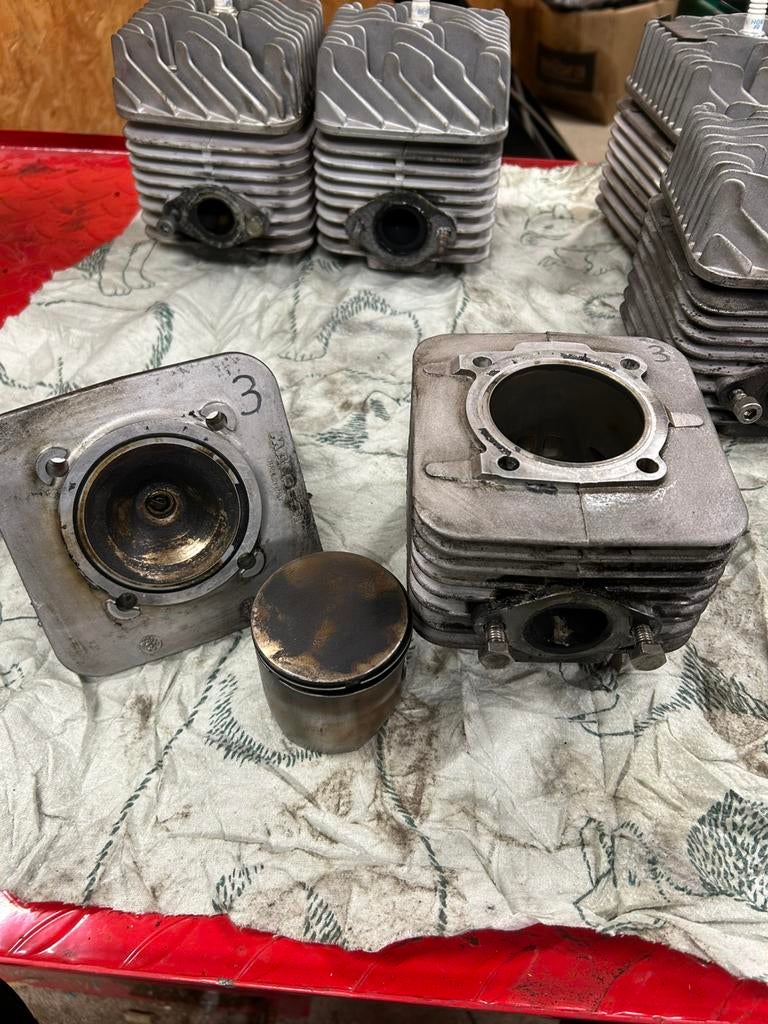 3. 172 malossi getuned ac luchtgekoelde cilinder, Ophalen of Verzenden