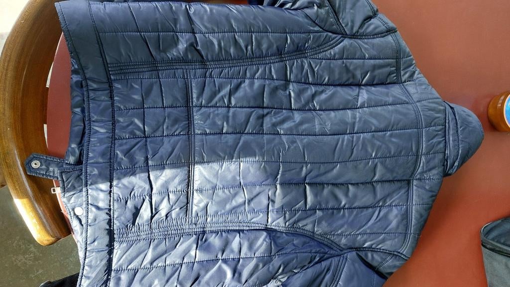 Jas, Ophalen of Verzenden, Zo goed als nieuw, Maat 56/58 (XL), Blauw