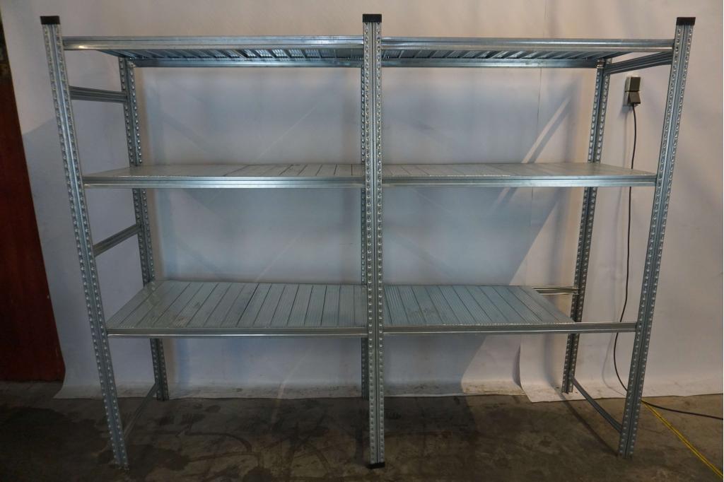 Metalin stelling stellingkast - 250 breed + extra, Gebruikt, Niet ingevuld, Niet ingevuld, Ophalen
