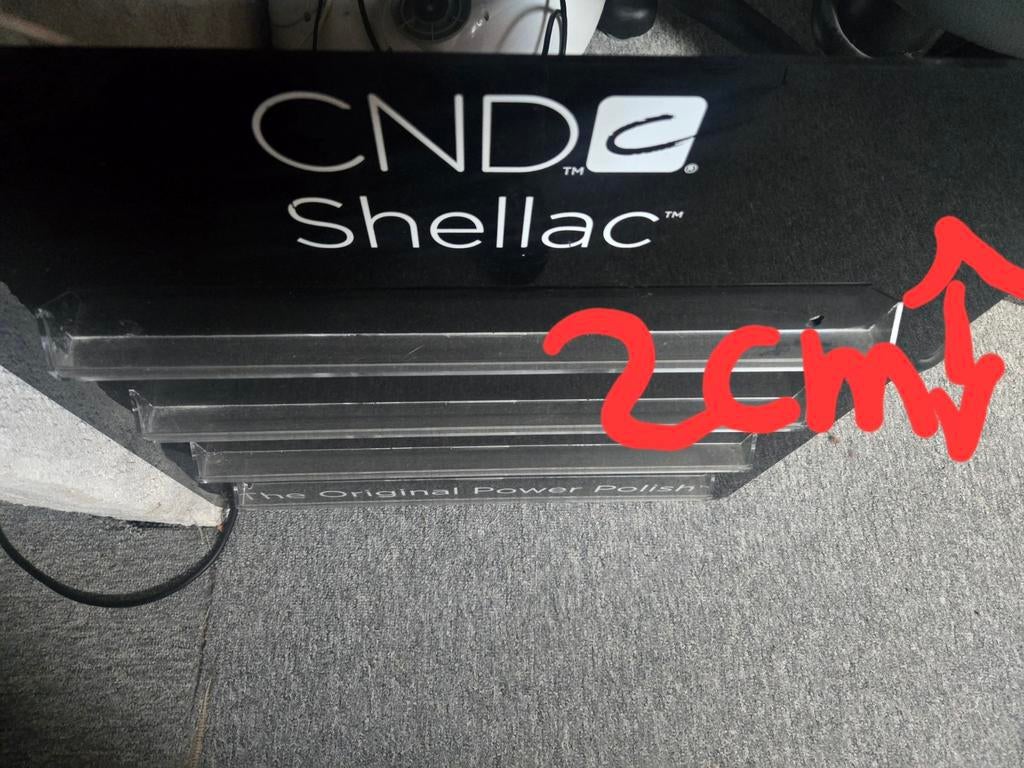 CND Shellac Wall Rack XL, Ophalen, Handen en Nagels