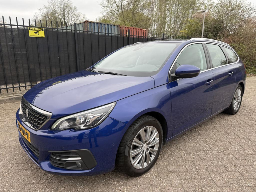 Peugeot 308 SW 1.2 PureTech Allure Carplay/Clima/Cruise, Voorwielaandrijving, 1199 cc, 1165 kg, Blauw