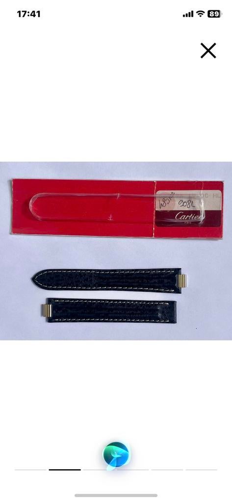 Cartier-Must horlogeband, Verzenden