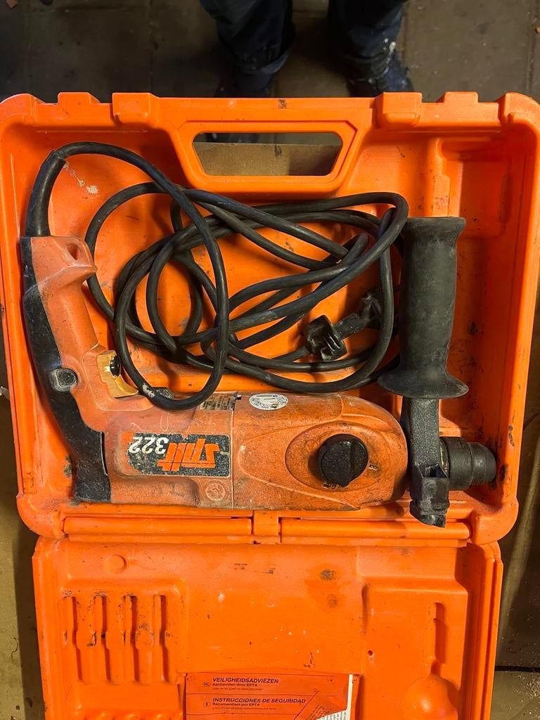 Spit 322 handboor, Ophalen of Verzenden, Gebruikt, 600 watt of meer, Boormachine