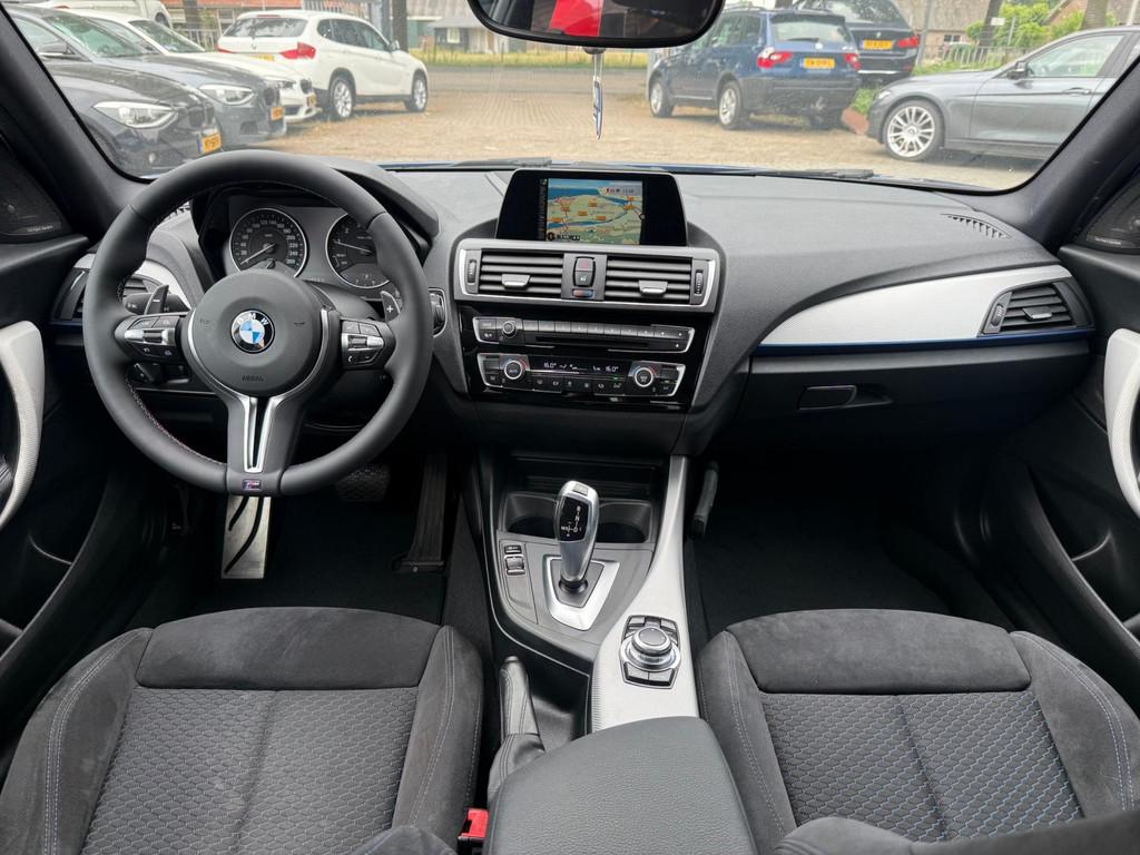 BMW 1-serie 118i Centennial Executive M sport|Trekhaak|Navig, Gebruikt, Blauw, Alcantara, Origineel Nederlands
