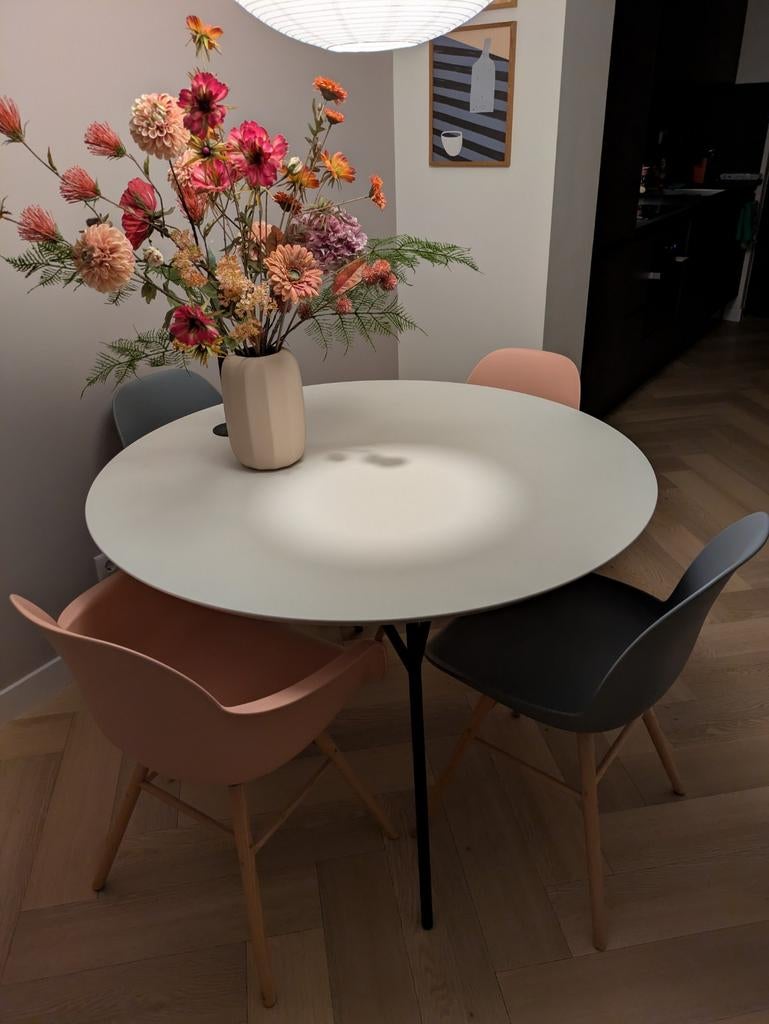 Zuiver Albert Kuip eetkamerstoelen - 4 stuks, Ophalen