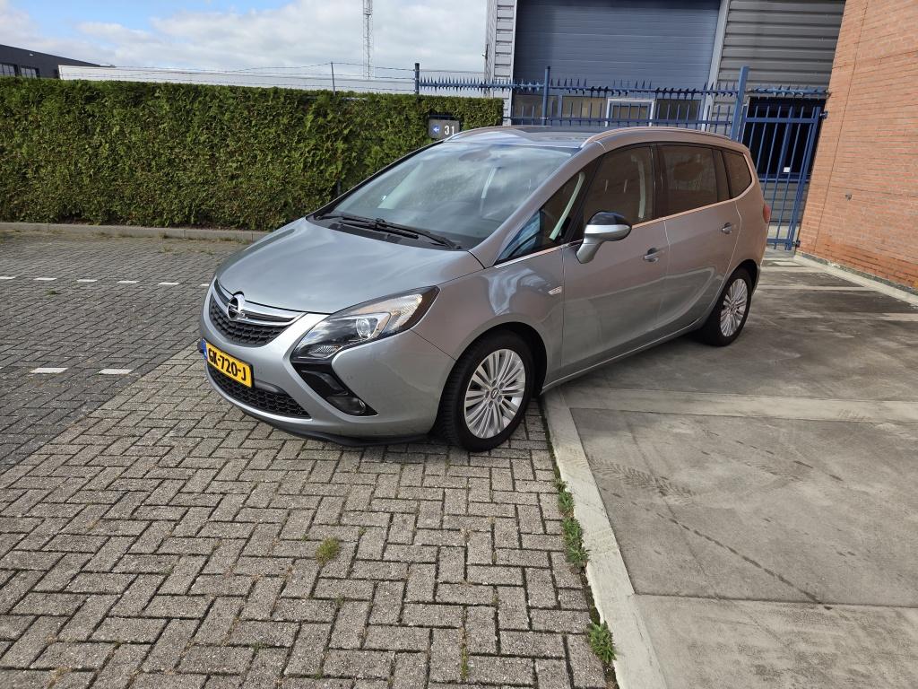 Opel Zafira Tourer 1.4 Edition 7 persoons (bj 2015), Gebruikt, Euro 6, 4 cilinders, 7 stoelen